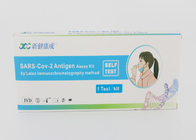 Equipo rápido SARS-Cov-2 de la prueba del antígeno nasal de la esponja del autoexamen de COVID 19 para el uso de la familia