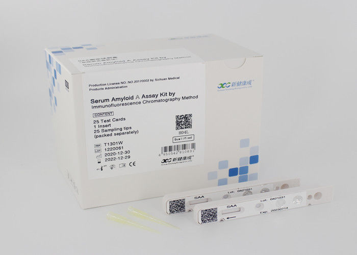 amiloide del suero 100pcs Un CE rápido de los equipos de la prueba del sAA aprobado para la sangre
