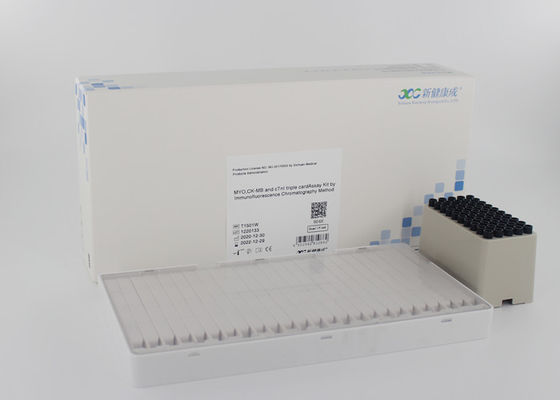 MB cardiaco Myo Heart Disease de CTnI CK del equipo de la prueba del marcador del immunoensayo de Poct