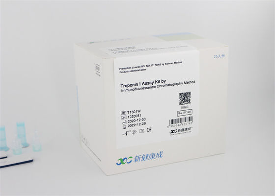 Equipo cardiaco 40ng de la prueba del marcador de la sangre de POCT/analizador de la inmunofluorescencia del CE del ml